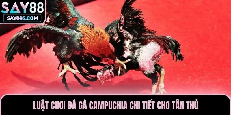 Luật chơi đá gà Campuchia chi tiết cho tân thủ